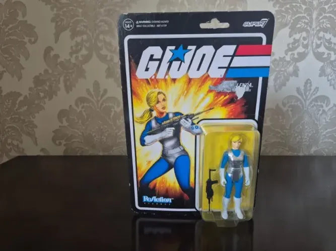 Action Figure G.i. Joe. Glenda. Super7. Reaction. Hasbro