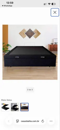 Cama box baú