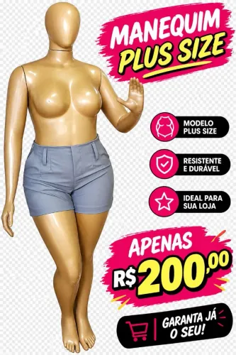 Manequim plus size