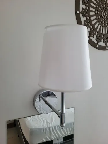 Kit com 2 arandelas recarregáveis 