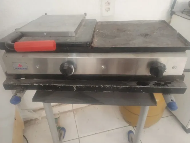 Chapa de hambúrguer