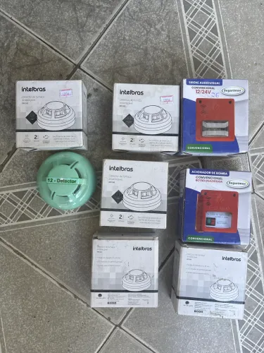 Detector de fumaça Intelbras