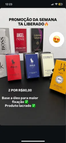 ? PERFUMES 100ml - OFERTA DA SEMANA