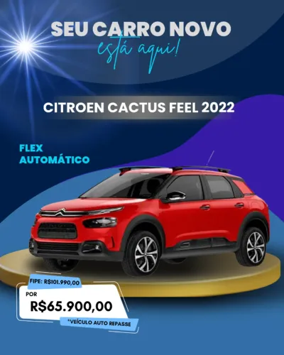 Citroen C4 Cactus Feel 1.6 16V Flex Aut. 2022