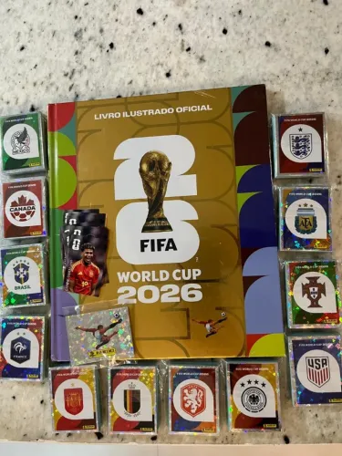 Vendo álbum da copa 2026 completo