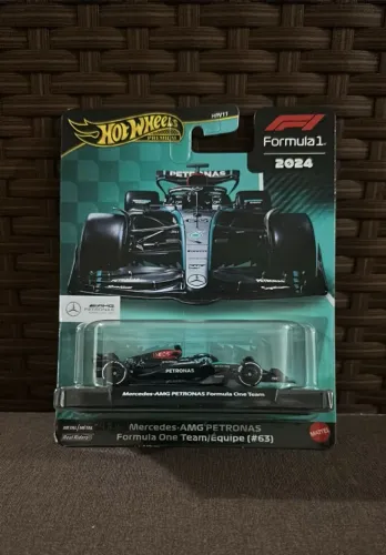 Hot Wheels F1 #63 Mercedes Petronas 2024 (Premium)