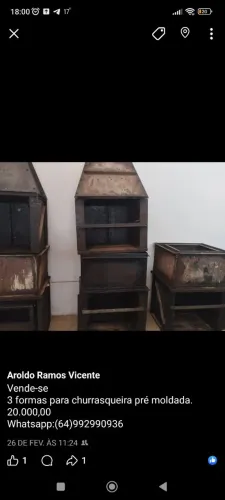 Forma pré moldada