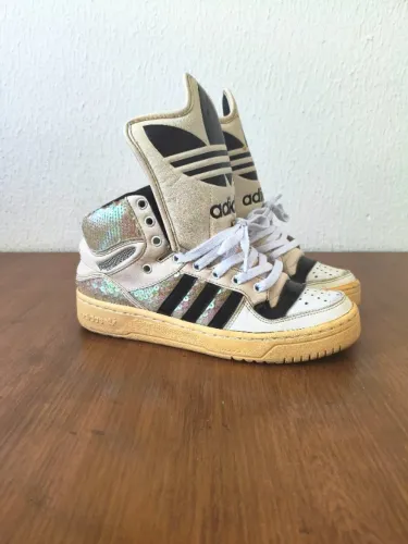 adidas Originals x Jeremy Scott Instinct Hi Sequins Original | Raro | Vintage | Tênis Cole