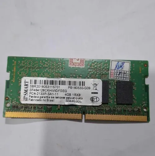 Memoria de notebook  ddr4 4gb