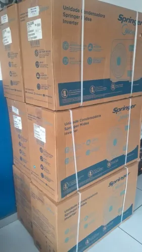CONDENSADORA AVULSA HW INVERTER SO FRIO 9.000 BTUS - SPRINGER MIDEA XTREME SAVE - GAS R410