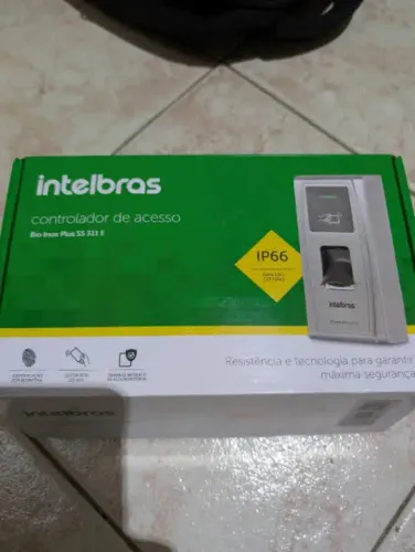 Leitor Biométrico Intelbras Bio Inox Plus SS 311 MF