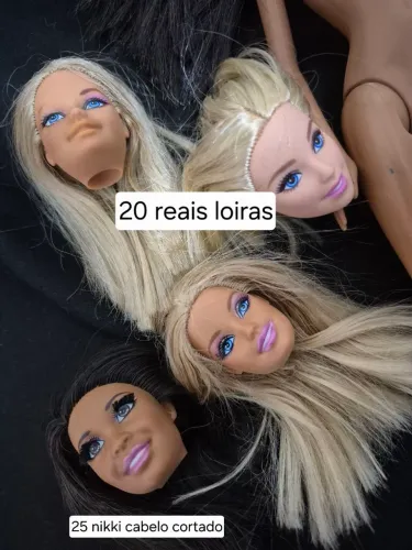 Cabeça de barbie