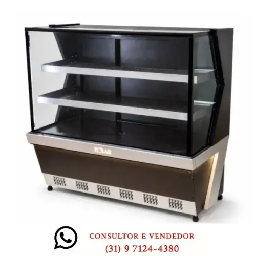 Balcão Refrigerado 1,8M 2 Placas Polar