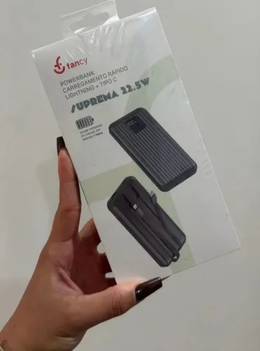 Carregador Portátil Suprema para iPhone e Android