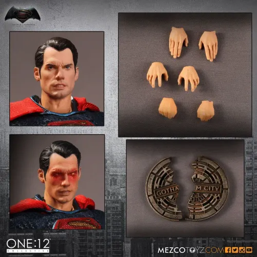 Superman Mezco One:12 Batman Vs Superman Dawn Of Justice Raro