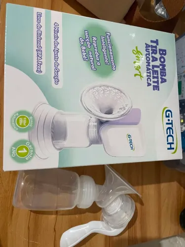 Bomba tira leite elétrica+ bomba manual.