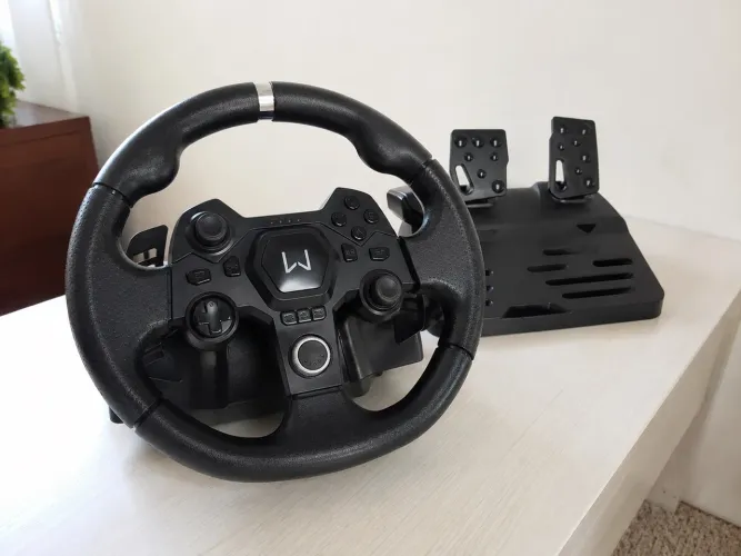 Volante Gamer Warrior Novo, compatível com PC, Xbox, Ps4, Ps5?.