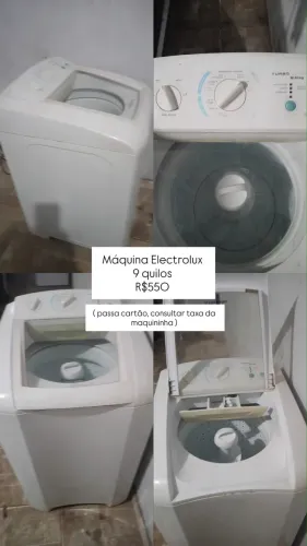 Máquina de Lavar Electrolux 9KG Funcionando Perfeitamente