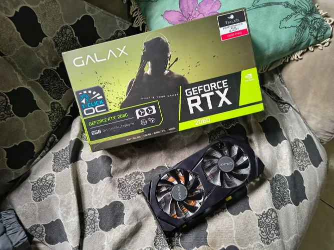 NVidia RTX 2060 1-Click OC Galax Zero