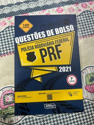 Questões de Bolso PRF Polícia Rodoviária Federal Alfacon Evandro Guedes Concursos