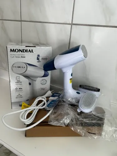 Passadeira a Vapor Mondial Dobrável Bivolt VP-10-DB - Nova
