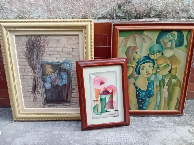 Objetos de decoração 