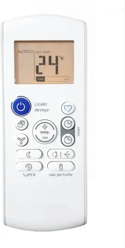 Controle Remoto Ar Condicionado Carrier / Midea / Springer / Tempstar RG57B/BGE