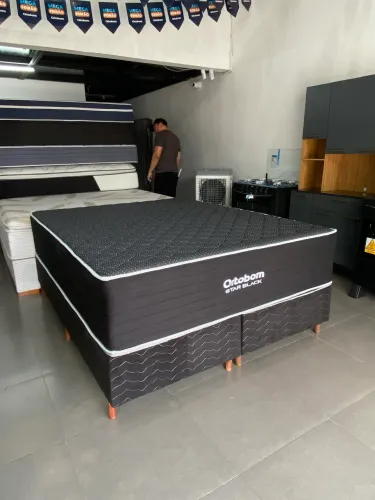 Cama super king de molas 193x203 entrega grátis