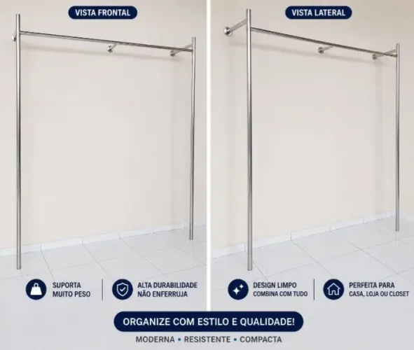 ARARA DE INOX MUITO FORTE