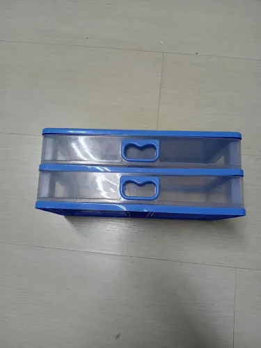 Recipiente de plástico tipo gavetinha 26cm x 14,5cm