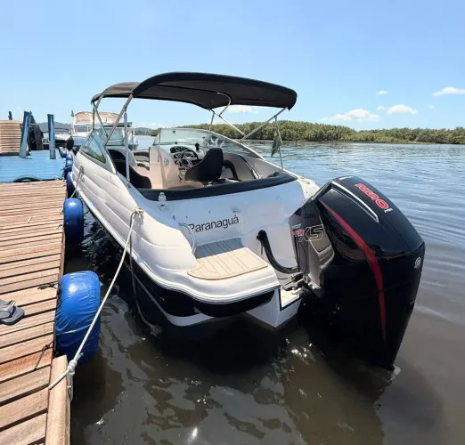 Lancha Focker 222 2008 Motor Mercury Proxs 2020 360 Horas