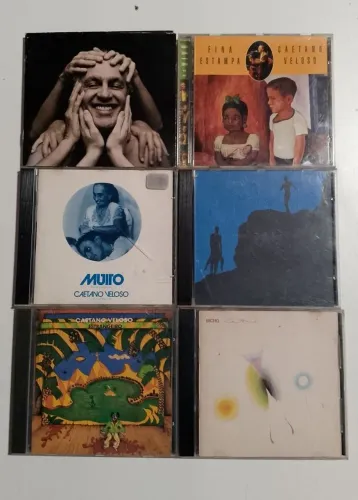 CDs lote Caetano Veloso