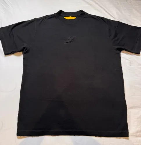 Camiseta Barra Crew B garça alto relevo