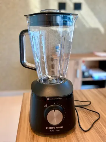 Liquidificador Philips Walita Série 3000 HR2271 1200W 12 Velocidades - Preto - 220V