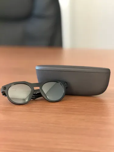 Oakley Meta Smart HSTN Preto poralizado armação Black Frame