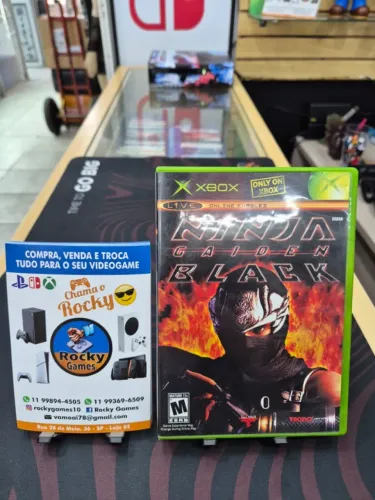 Ninja Gaiden Black seminovo Xbox Clássico