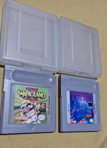 Cartucho tetrix game boy original japones e wario 2 original gradiente