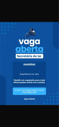 Vaga de emprego