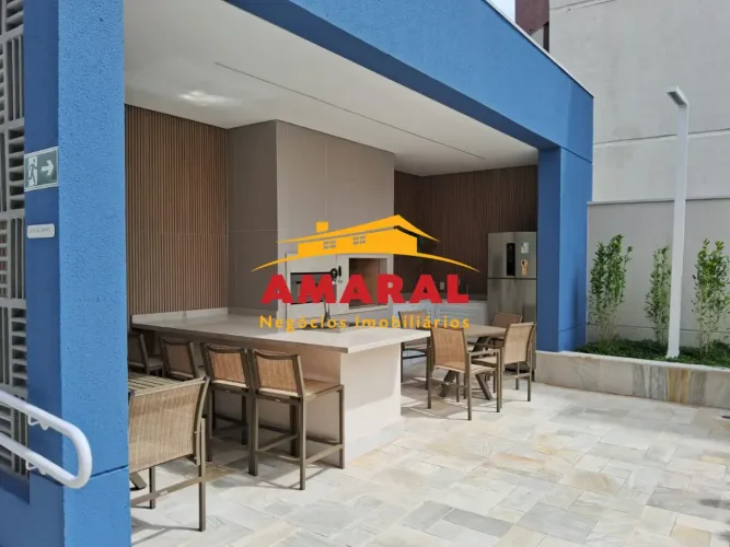 Apartamento para Locação no Edifício Mirai Suzano S/P - 1 Quarto / Varanda Gourmet / 1 Vag