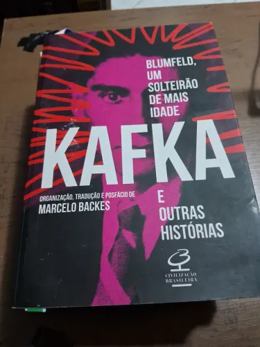  Livro Blumfeld Um Solteirão De Mais Idade - Franz Kafka (Conservado)