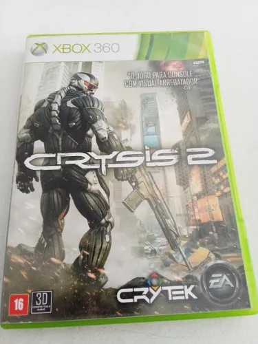 CRYSIS 2 XBOX 360 MIDIA FISICA USADO