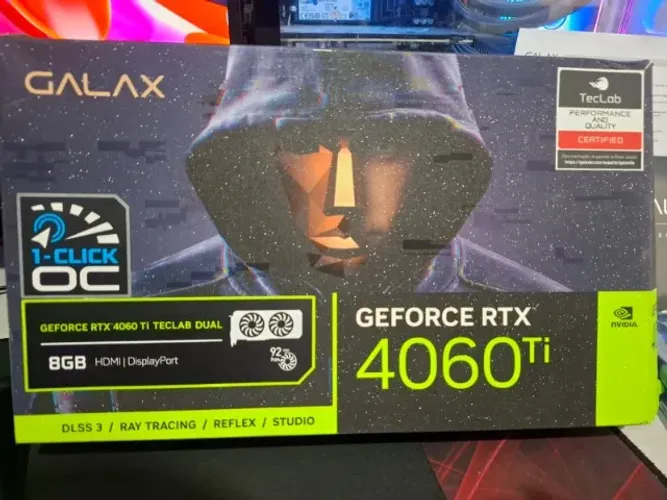 Placa de Vídeo RTX 4060ti