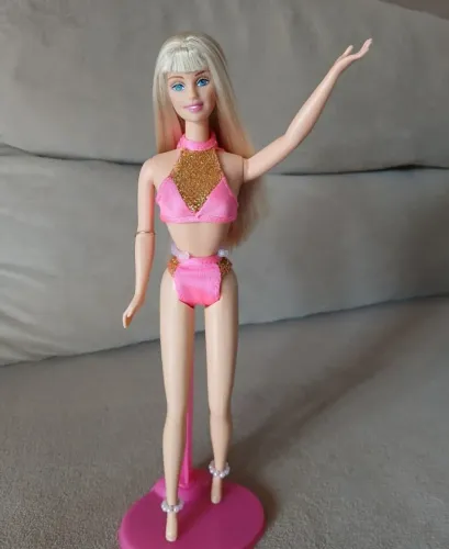 Maiô Barbie Splash 'n Color