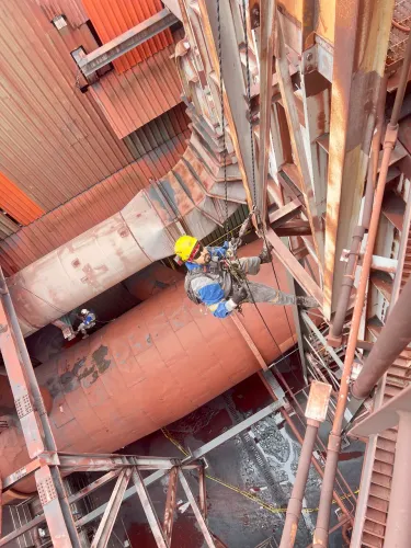Trabalho em acesso por cordas