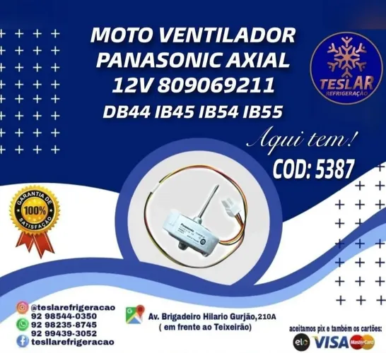 Motor ventilador Panasonic