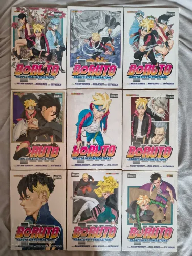 Coleção Boruto 1 ao 9. Lacrado!!!