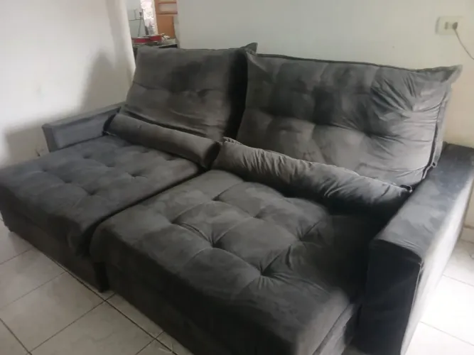 Sofá usado bem conservdo