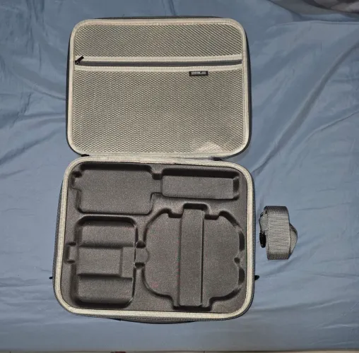 Estojo Case Bolsa DJI Neo 2 | Combo Fly More | Couro PU Resistente com Alça de Ombro