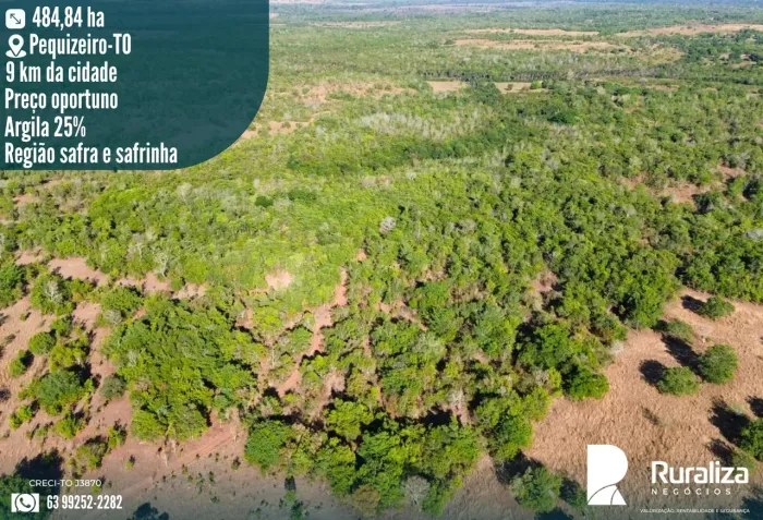 ÁREA PARA AGRICULTURA | ARGILA DE 20% A 35% | EXCELENTE OPORTUNIDADE