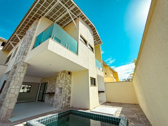 Condomínio Jardins Terra Brasilis  Casas em Aquiraz com Localização Privilegiada, 3 Suítes